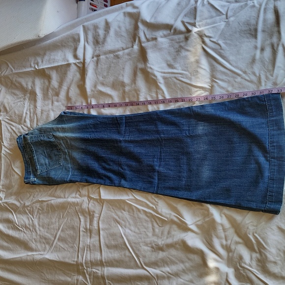 VINTAGE 7 for All Mankind Wide Leg Jeans - Picture 3 of 9